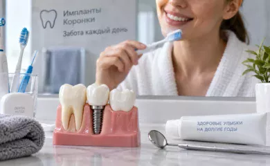 Уход за имплантами