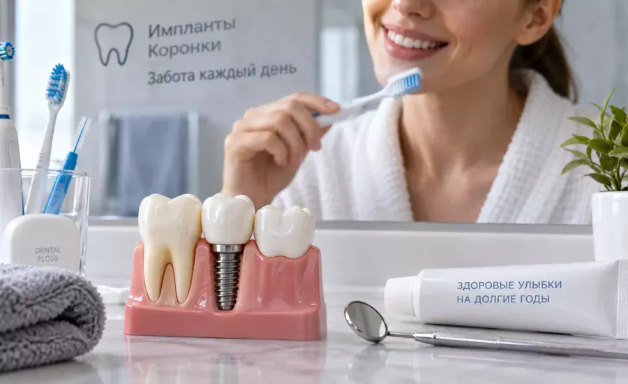 Уход за имплантами